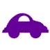 example die cut shape of a car