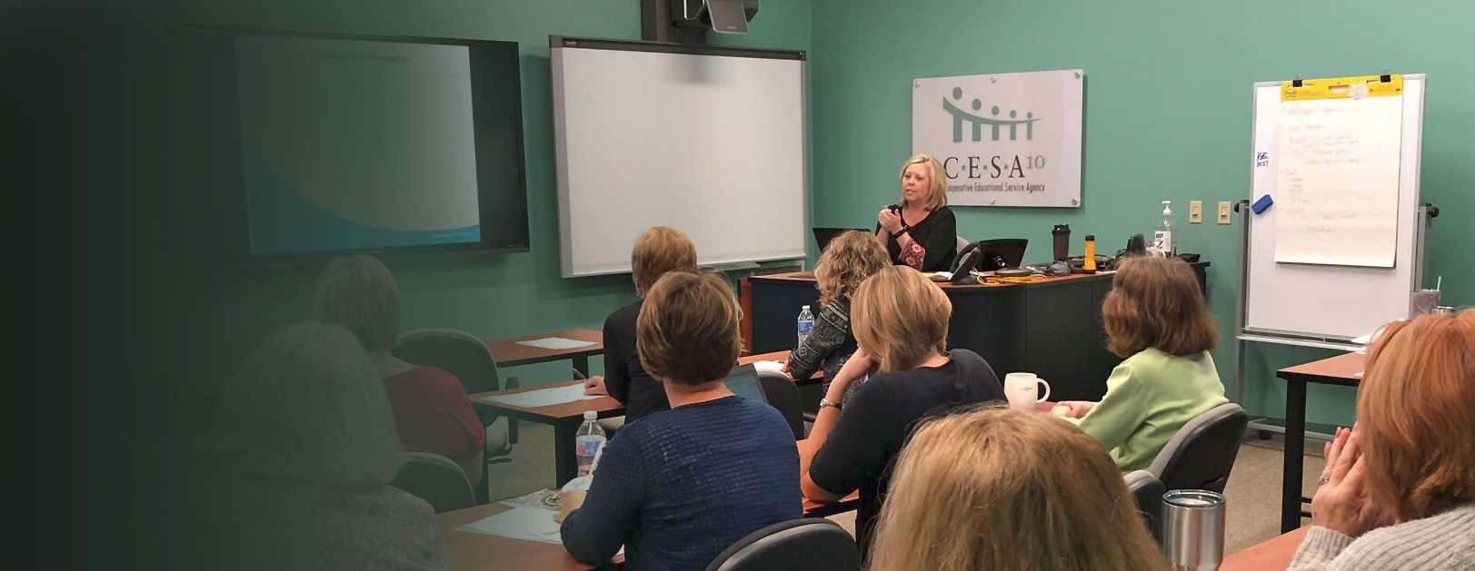 classroom of administrators