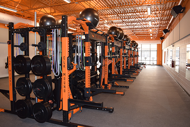 Elk Mound Weight Room After