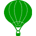 example die cut shape of a balloon