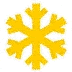 example die cut shape of snowflake 2